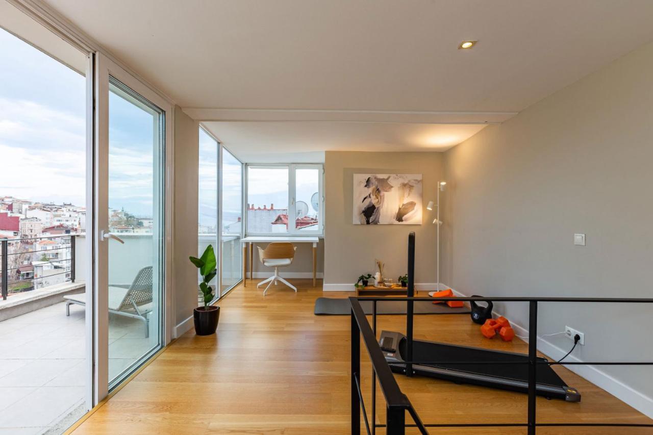 伊斯坦布尔Mesmerizing Flat With Bosphorus View In Beyoglu公寓 外观 照片